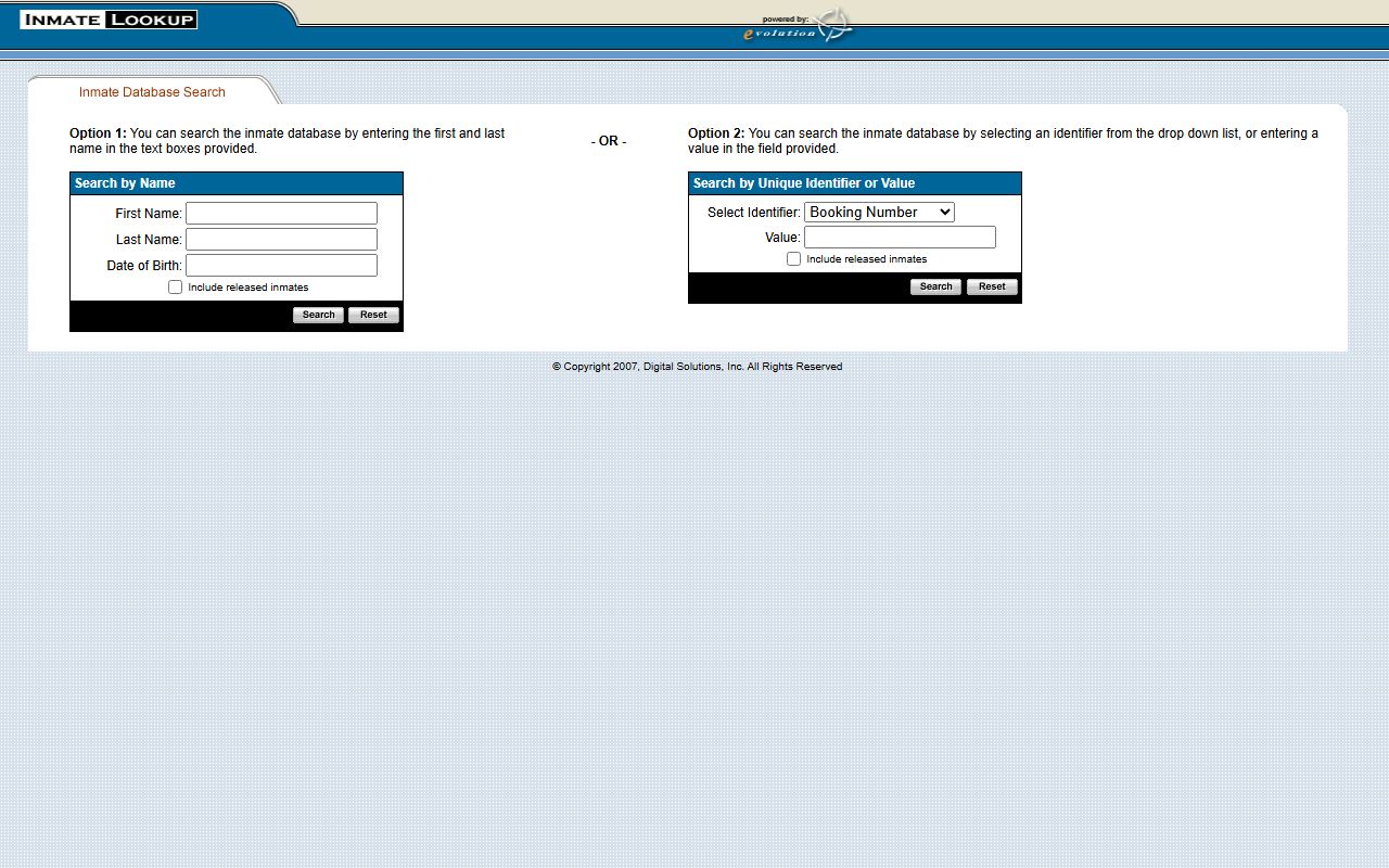 Bland County inmate population NRVRJ roster search fields